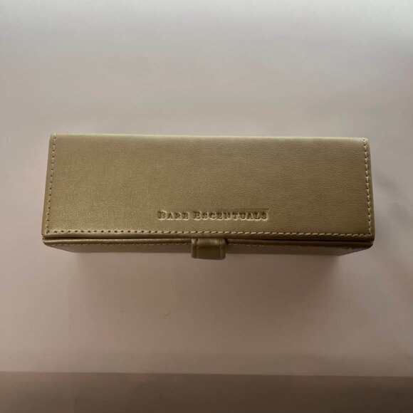 BareMinerals 4 piece brush set with gold box mirror carry case - Picture 4 of 4